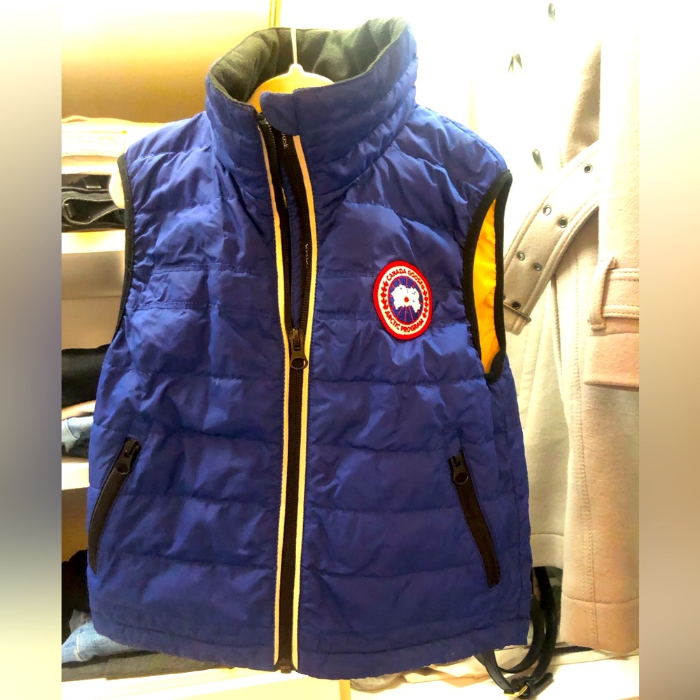 Canada Goose Boys Down Vest, ages 2-3